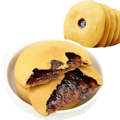 德妙红糖肚脐饼200g潮汕美食小吃糕点手工早餐零食图3