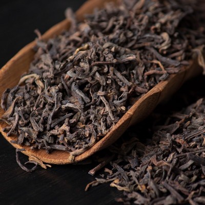 阅民茶叶直销云南茶叶普洱茶熟茶小青柑原料陈年普洱散茶批发图2