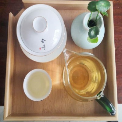 咏普号白茶 凤庆大叶种老白茶 产地平河大古树叶子 不炒不揉不晒图3