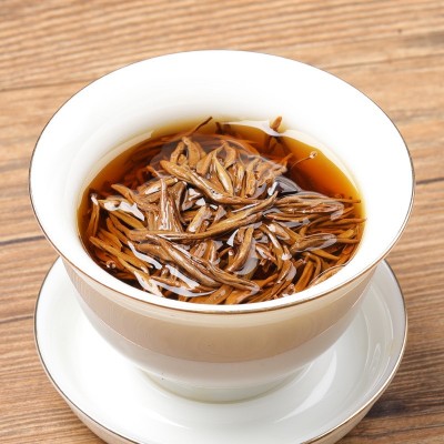 金骏眉红茶茶叶春茶新茶武夷山桐木关金俊眉茶叶礼盒装中秋节送礼图3