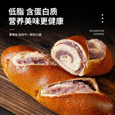 碱水面包芋泥全麦棒无糖精棍法棍欧包代餐零食品粗粮图3
