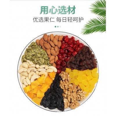每日坚果大礼包60包混合果仁炒货孕妇休闲零食组合礼盒装30小包装图4