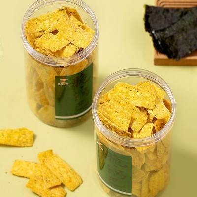 无名小卒桶装海苔锅巴休闲零食小吃厂家招代理批发代加工膨化食品图2