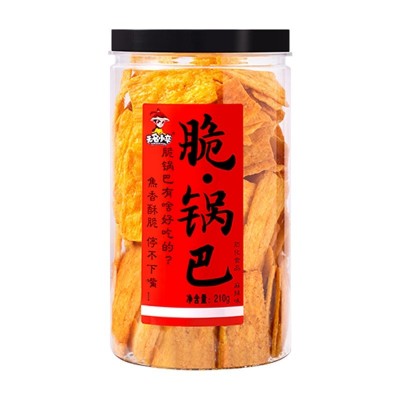 无名小卒麻辣脆锅巴桶装网红零食小吃休闲膨化食品招代理整箱批发图5