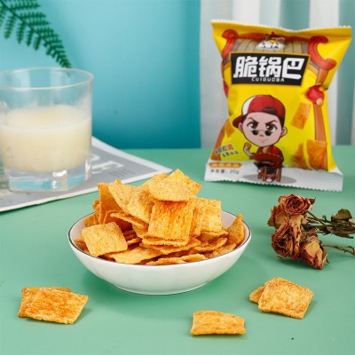 无名小卒脆锅巴网红零食小吃12包原味麻辣休闲食品厂家招代理批发图3