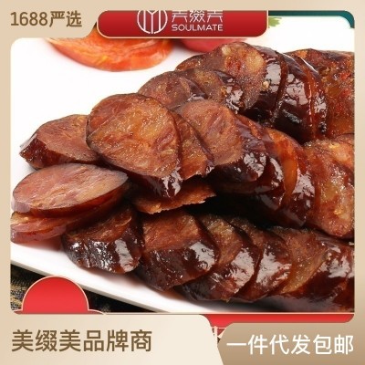 美缀美土猪川味香肠500g四川特产麻辣味腊肠农家自制手工腊味批发