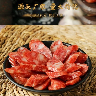 美缀美重庆城口农家自制香肠腊味柴火烟熏腊肠川渝特产厂家直销图2