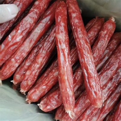 江门特产银顺腊味 500g广味腊肠香肠箱装散装批发 广东酒香腊肠图2