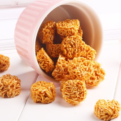 百草味拉面丸子50g麻辣味/火鸡味/墨西哥牛肉味箱规40包装图4