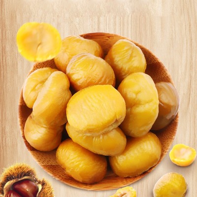 百草味熟制板栗仁原味80g箱规100包装坚果零食去壳即食甘栗仁图3
