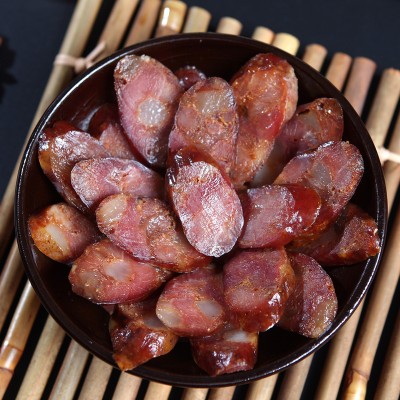 四川特产麻辣香肠烟熏纯肉肠农家自制腊肉腊肠批发一件代发摆集市图4
