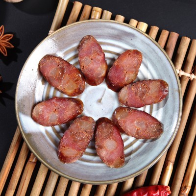 四川特产麻辣香肠烟熏纯肉肠农家自制腊肉腊肠批发一件代发摆集市图3