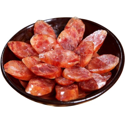 四川特产麻辣香肠烟熏纯肉肠农家自制腊肉腊肠批发一件代发摆集市图5