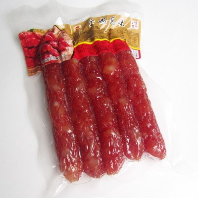 广式切肉腊肠500克袋装香肠中山特产送礼肥瘦适中腊肠厂家批发图3