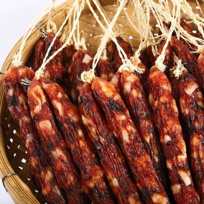 广式500克香菇腊肠茶楼煲仔饭腊肉腊肠 商用餐厅香肠生产厂家直供图3