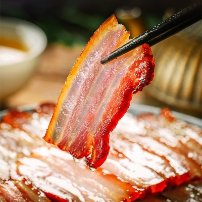 四川特产农家自制腊肉烟熏肉咸肉非湖南腊肠正宗五花腊肉一件代发图4