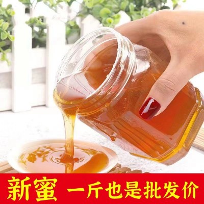 百花蜜网红爆款野山花蜜天然瓶装小包装高档便携装蜂蜜伴手礼批发图2