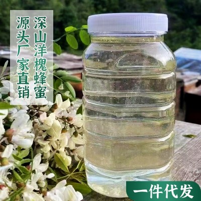 洋槐蜂蜜1000克一瓶装厂价现货农家洋槐峰蜜自产蜂蜜洋槐花蜂蜜批图2