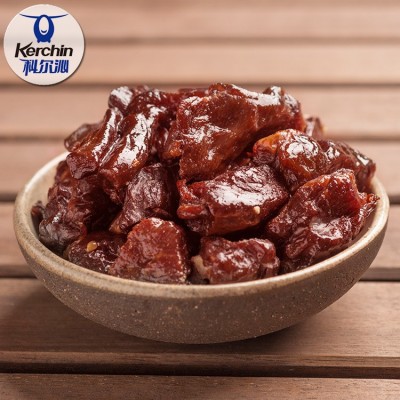 科尔沁内蒙古牛肉干批发风干牛肉凹凸有型200g特产休闲零食独立包图3