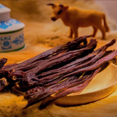 夯牛情牛肉干内蒙古风干特产超干手撕牛肉熟食罐装包装牛肉零食图3