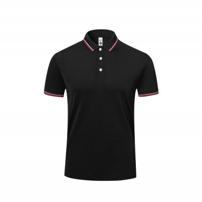 2023新款夏季商务工作服短袖装t恤薄款polo衫团体工厂上衣印logo图3
