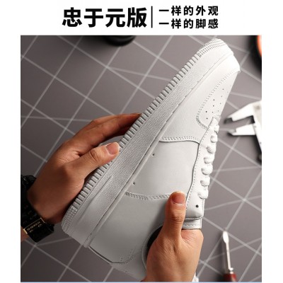 2023莆田鞋空军一号板鞋男款女百搭休闲潮鞋情侣运动小白鞋图2