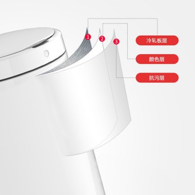 智能垃圾桶12L防水感应简约家用带盖厨房客厅卧室厕所厂家批发图2