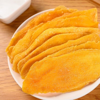 一件代发临安悠品芒果干大罐装500g净重大规格果脯蜜饯罐装批发图4
