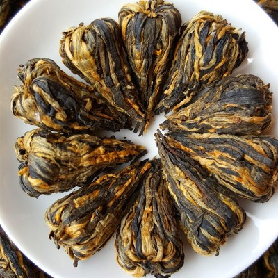 批发金丝宝塔 金芽蜜韵500g 云南凤庆滇红茶 手工制作 宝塔红茶图2
