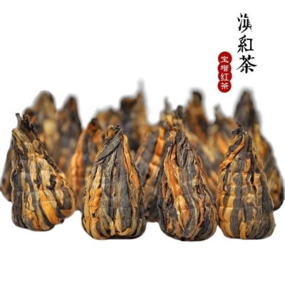 批发金丝宝塔 金芽蜜韵500g 云南凤庆滇红茶 手工制作 宝塔红茶图5