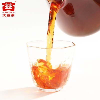 大益普洱茶 2021年2101批老茶头熟茶砖250g 勐海茶厂茶叶图3