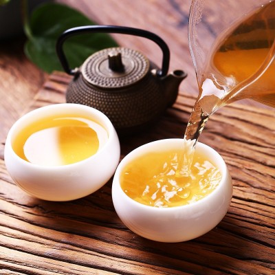 批发云南普洱茶叶 2019年荒山龙珠茶 生茶迷你沱茶小粒茶散装500g图2