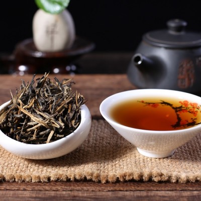 云南凤庆红茶一芽一二叶明前松针散装红茶 500g源头厂家 一件批发图2