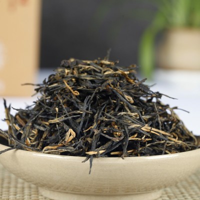 云南滇红茶红茶2022滇红茶松针一芽二叶 58原料 500g批发图3