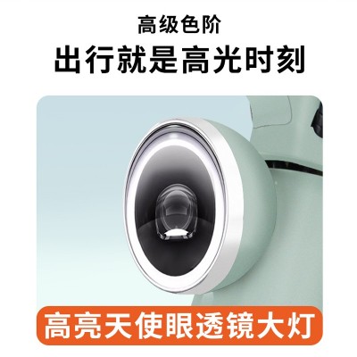 2023爱玛雅迪同款新国标电动自行车小型成人代步电瓶车亲子电动车图3