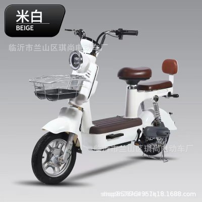 2023爱玛雅迪同款新国标电动自行车小型成人代步电瓶车亲子电动车图6