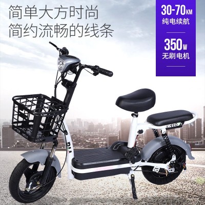 小王子小型电动车两轮活动电瓶车可上牌电动自行车厂家货源电动车图2
