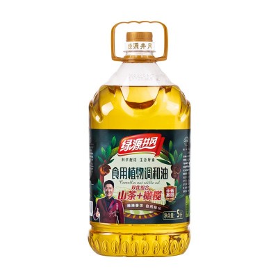 绿源井冈 山茶橄榄调和油5L 物理压榨家用食用油厂家直销粮油图4