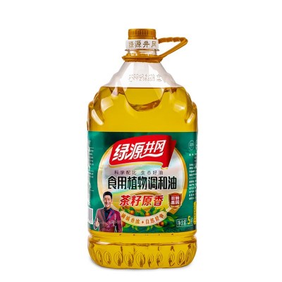 绿源井冈 茶籽原香调和油5L 植物油 茶油调和油 食用油图5