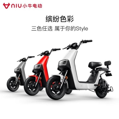 门店自提小牛电动 G0 40新国标锂电池轻便成人通勤带娃电动车图4