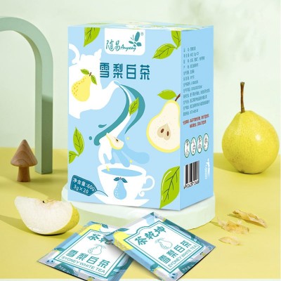 随易雪梨白茶袋泡茶水果茶雪梨干茶叶冷泡茶 三角茶包果味茶图3