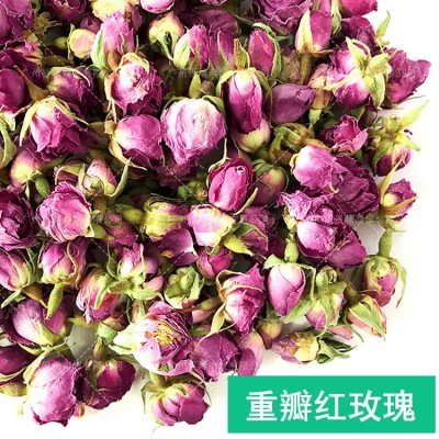 重瓣红玫瑰法兰西玫瑰花茶粉玫瑰供应花草茶原料零售批发一件代发图3