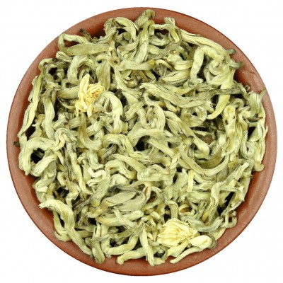 龙飞白雪茉莉花茶叶2023浓香雪龙白毫碧潭兴华飘雪花茶云南花碧螺图4