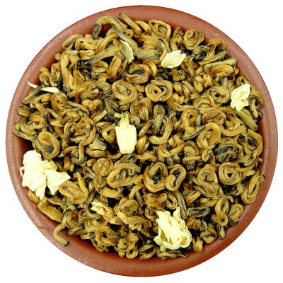 兴华清新品牌茉莉红茶茉莉花香滇红金螺蜜韵云南红茶茉莉花窨制图4