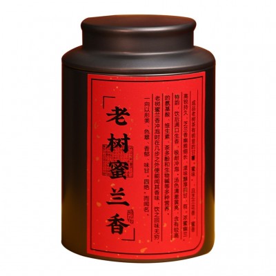 特级凤凰单丛茶老树蜜兰香100g罐装春茶花香单丛茶潮州工夫茶图5
