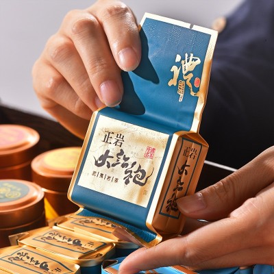 茶叶礼盒装铁观音乌龙茶大师手作茶桌中秋过年礼品高档小罐装批发图4