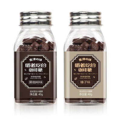 金津咀嚼咖啡糖迷你瓶装开盖即食咖啡豆网红零食办公室防困图4