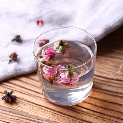 云南金边玫瑰花茶2023散装干花小玫瑰花朵玫瑰花自然晾干基地批发图3