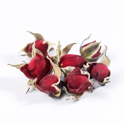云南金边玫瑰花茶2023散装干花小玫瑰花朵玫瑰花自然晾干基地批发图5