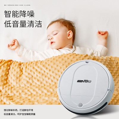 扫地机器人 家用智能清洁机USB充电吸尘器小家电礼品跨境批发图3